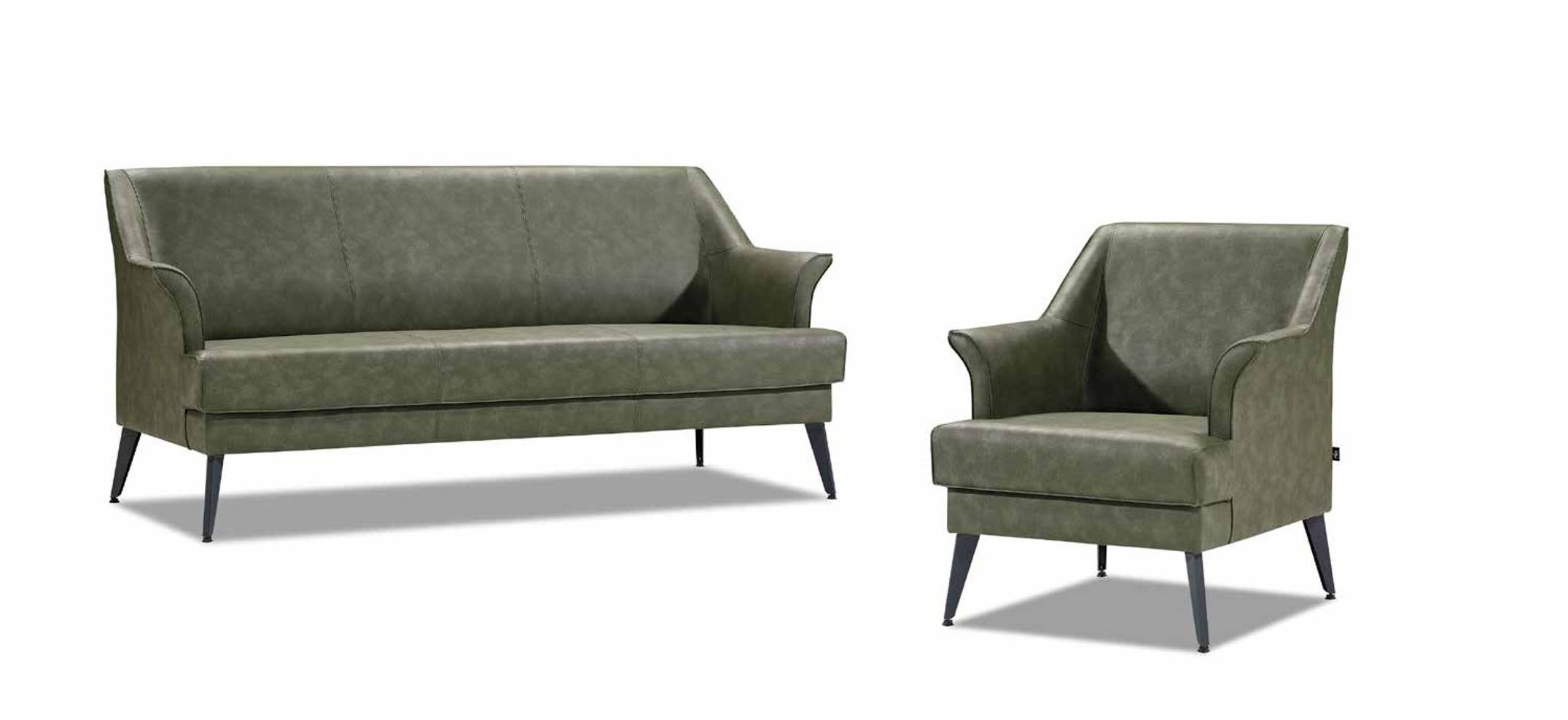 Living room sofa set 3 + 1 seat upholstered furniture 2-piece modern furniture