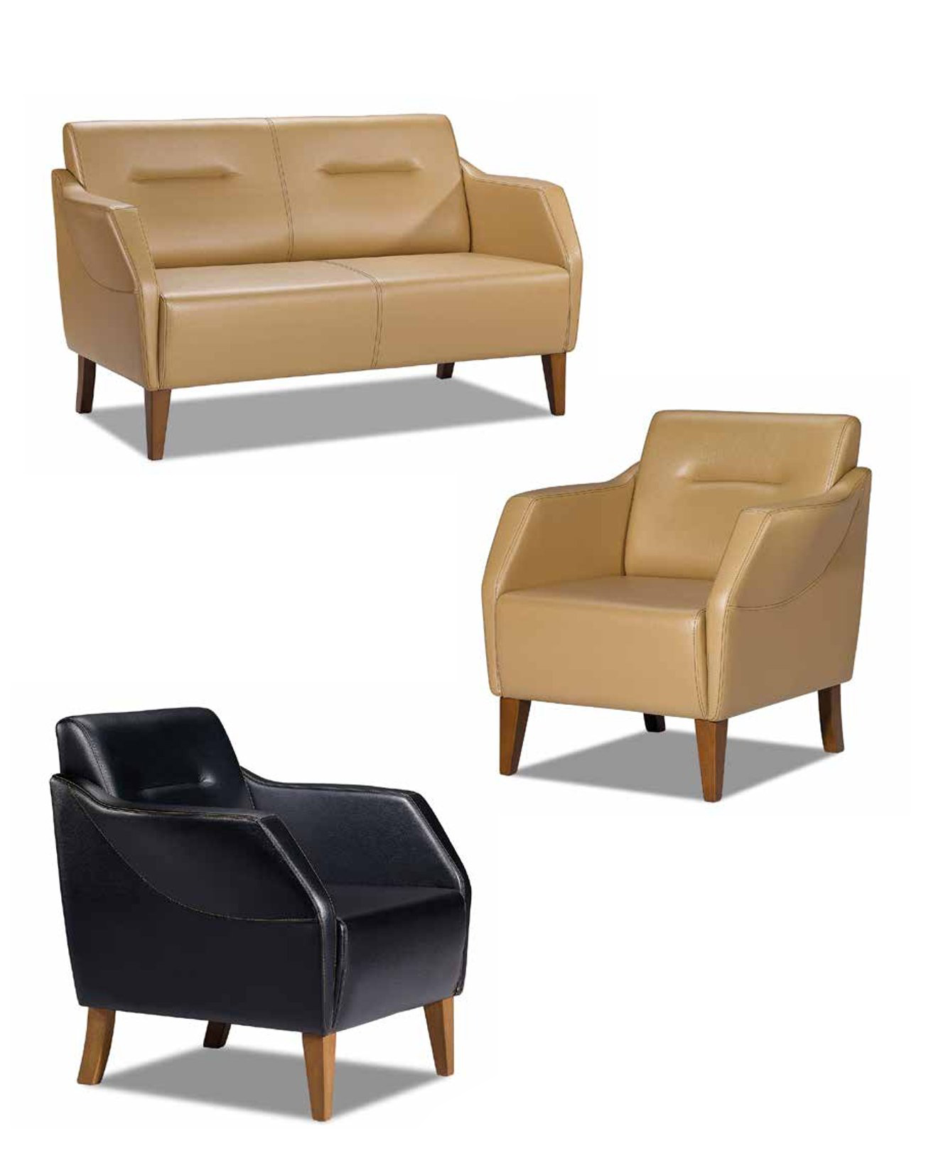 Sofa set 3+1+1 seat design sofas upholstered couches relax modern sofa