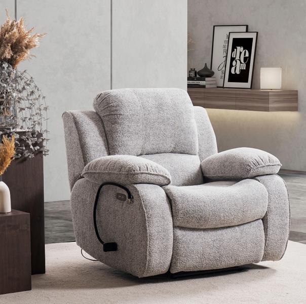 Multifunction Armchair Living Room Couch Upholstered Relax Adjustable Single Seat