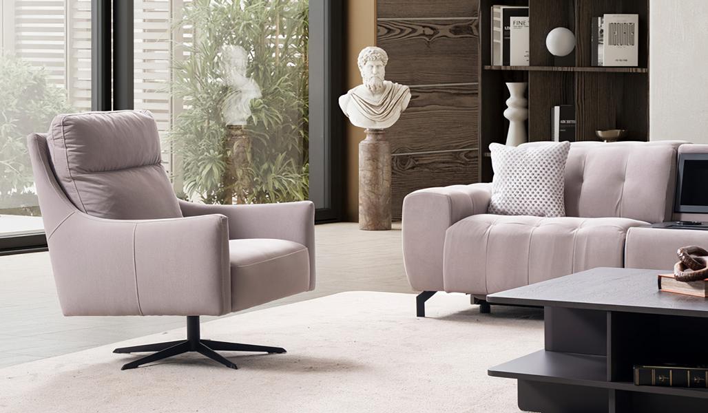 Design modern armchair upholstery furniture luxury seating living room new