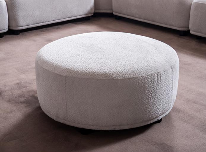 Pouf stool round comfort side stool padded stool seating stool foot stool