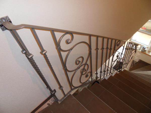 Balcony railing fence handmade custom-made wrought iron stairs balconies 358
