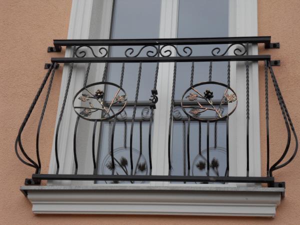 Classic railing handcrafted balcony stairs wrought iron fence fence 1 meter #341