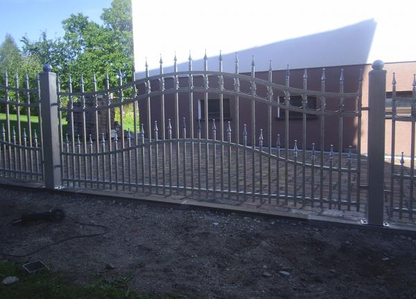 Exterior Garden Custom-made Railing Fence Classic Fences Fence Model 236 New