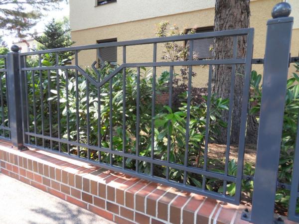 Modern outdoor garden property handcrafted railing fence classic fence M363