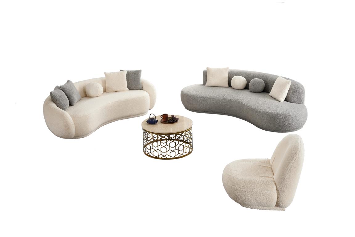 Sofas 4-seater relaxation set complete sofa 3-seater couches living room set