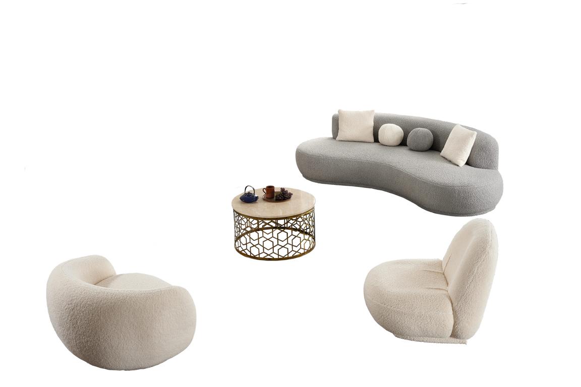 Sofas 4-seater 2x armchairs relaxation set complete sofa couches living room set