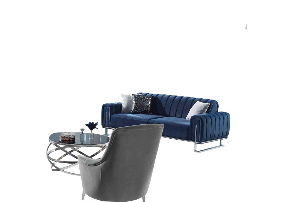 3-Seater Sofa Relax Set Living Room 2pc Lounge Set Complete Sofa