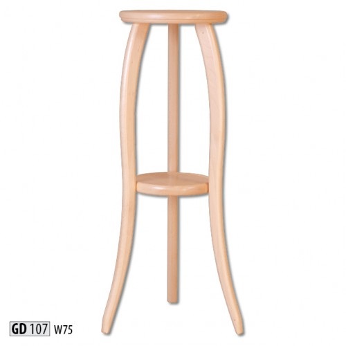 Handcrafted wooden stand made of real wood flower stand new stand 75 cm