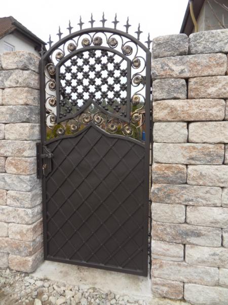 Custom-made - Price inquiries Gate Garden gates Gates Gate Wrought iron Entrance