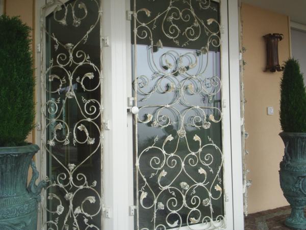 Window protection grille burglary protection wrought iron custom-made protection new 187