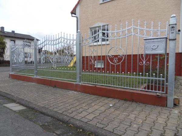 Railing Fence Railing Wrought Iron Handcrafted Classic Fences Garden M362 New