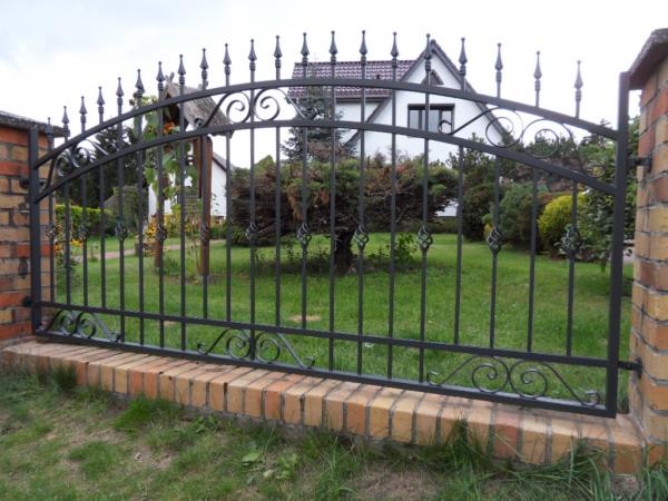 Railing Fence Railing Wrought Iron Handcrafted Classic Fences Garden M411 New