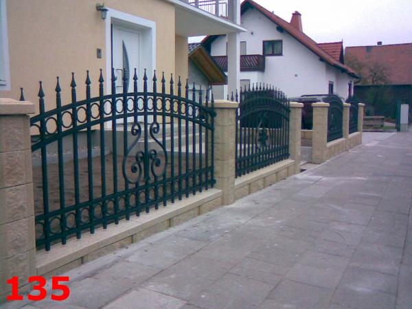 Classic railing handcrafted balcony stairs wrought iron fence fence 1 linear meter #135