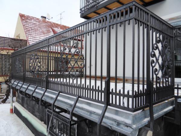 Custom stairs railings balcony wrought iron! Request a quote! #124