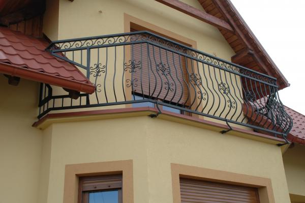 Customized stair railings balcony wrought iron! Request a quote! #122