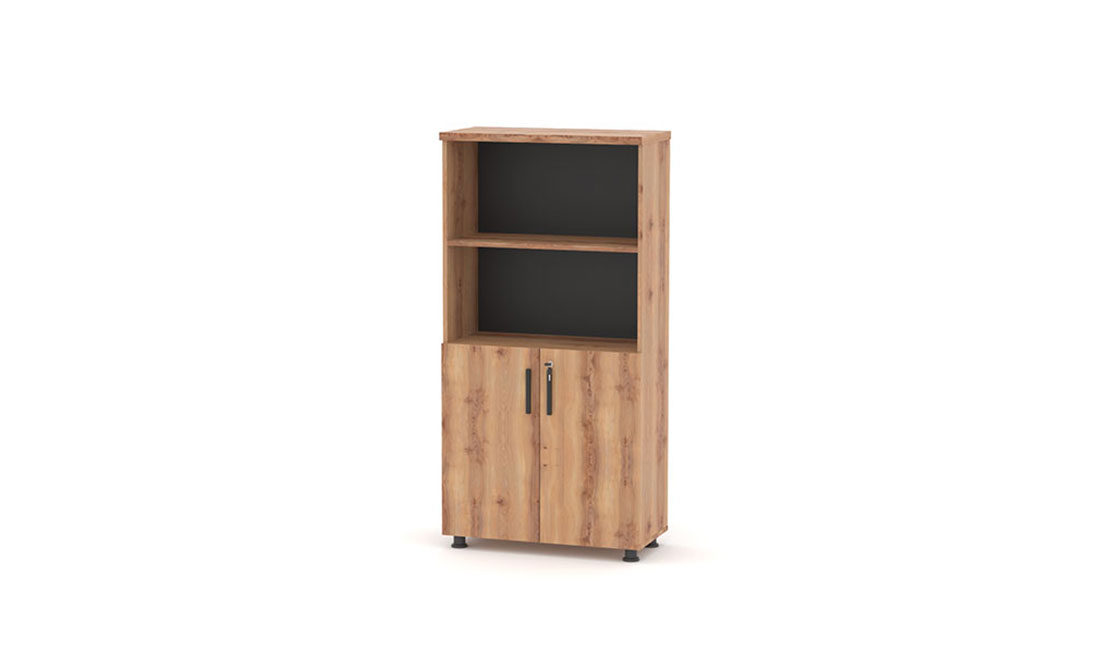 File cabinet doors shelves naturally modern brown wood office furniture
