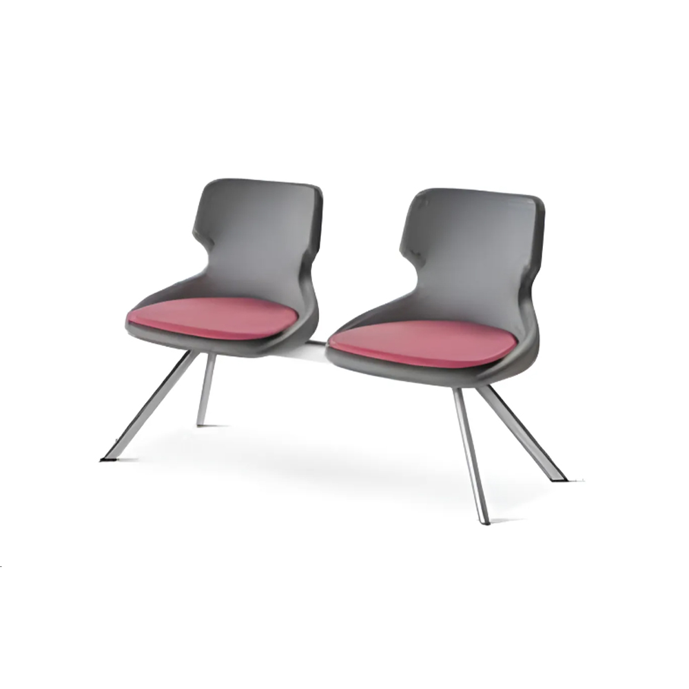 Office furniture black office chairs 2-seater study foyer hallway