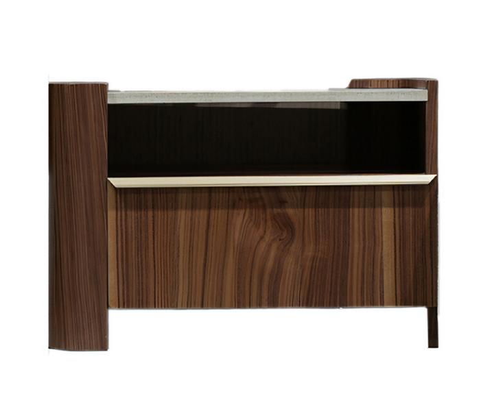 Timeless 2x Nightstands Sturdy Tables Brown Bedroom Nightstand Console