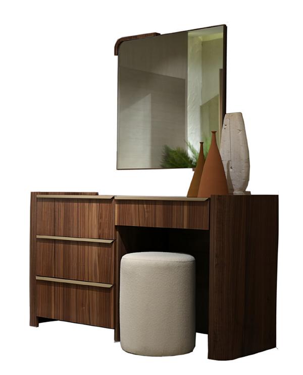 Luxury makeup table with stool console chest seat stool bedroom furniture