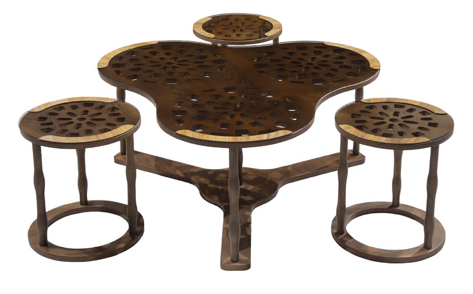 Luxury coffee table living room table side table lounge table salon side table