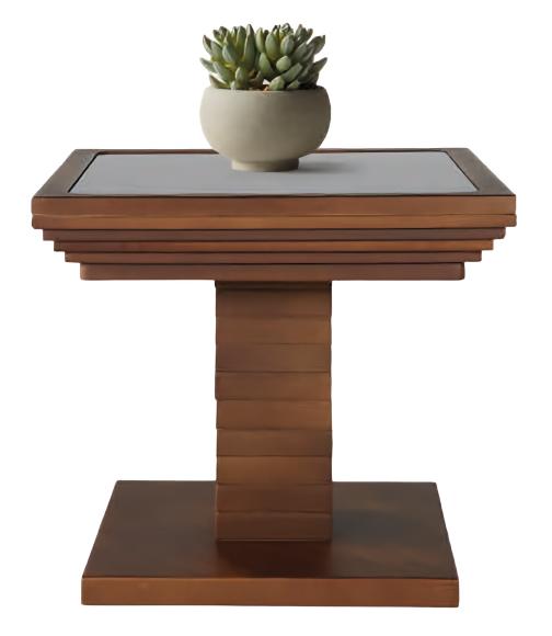 Side table, sofa table, coffee table, club table, salon table, living room table.