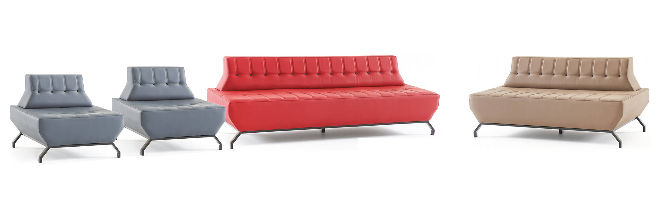 Red sofa set 3-seater beige 2-seater gray couch armchair Chesterfield