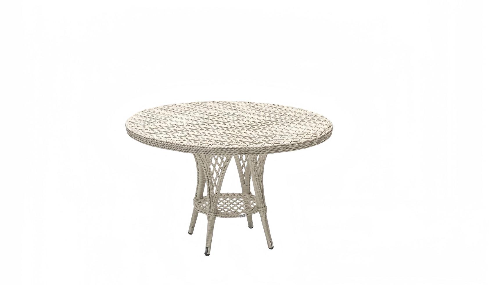 Dining Table Luxury Modern Grey Table Rattan Design Coffee Table Terrace Side Table