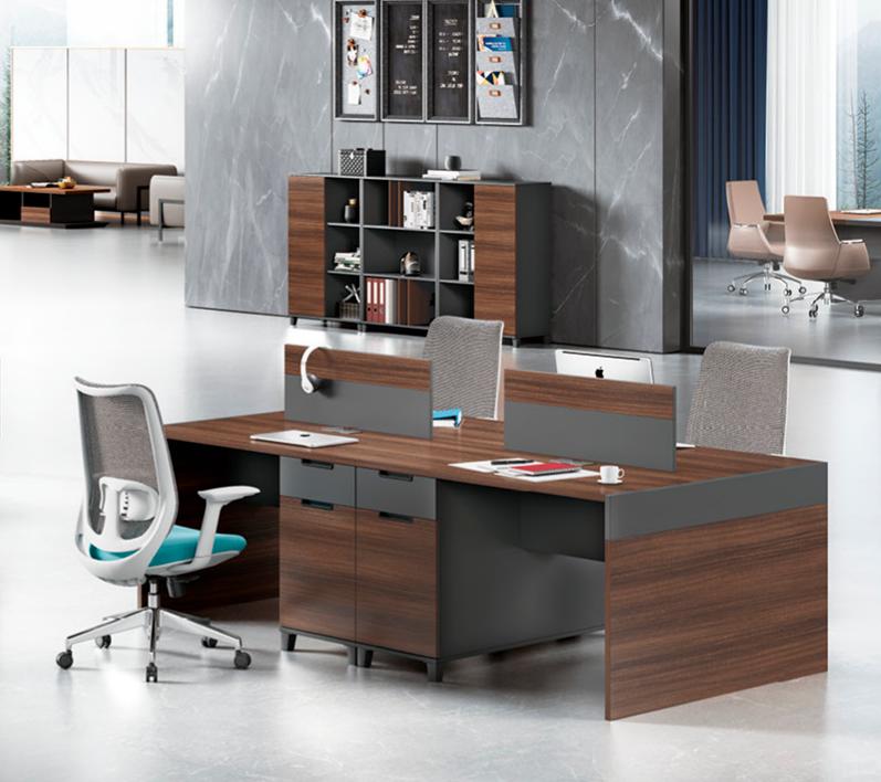 Brown work table luxurious office furniture designer wooden furniture elegant tables