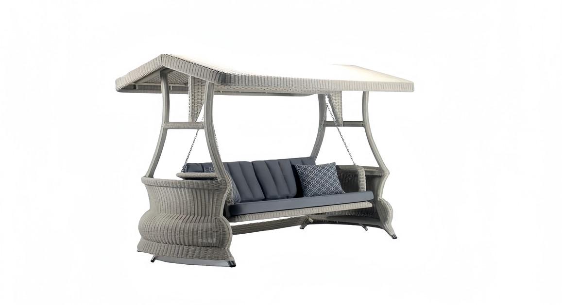 Hanging Garden Swing Rattan Relax Swing Outdoor Rocking Chair Furniture 270cm