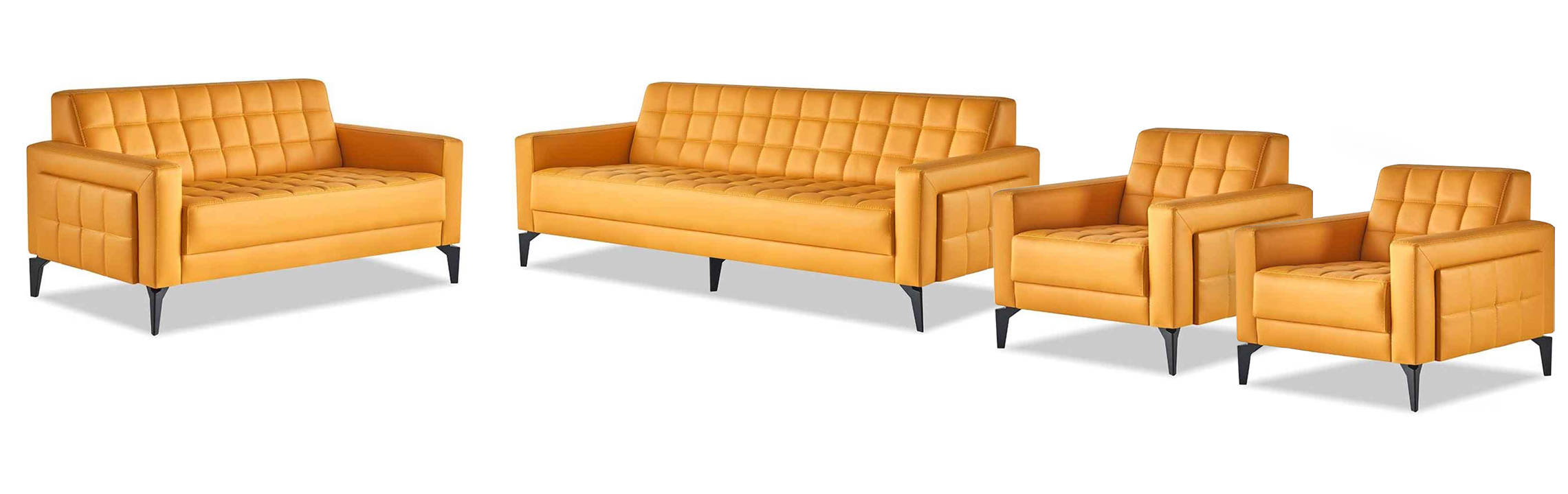 Chesterfield Complete Set 3-Seater 2-Seater Armchair Modern Sofas Recliner