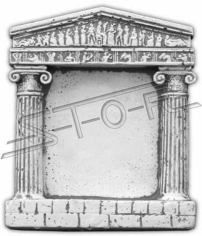 Wand relief stone plate image stone painting antique relief pictures stone casting 1022