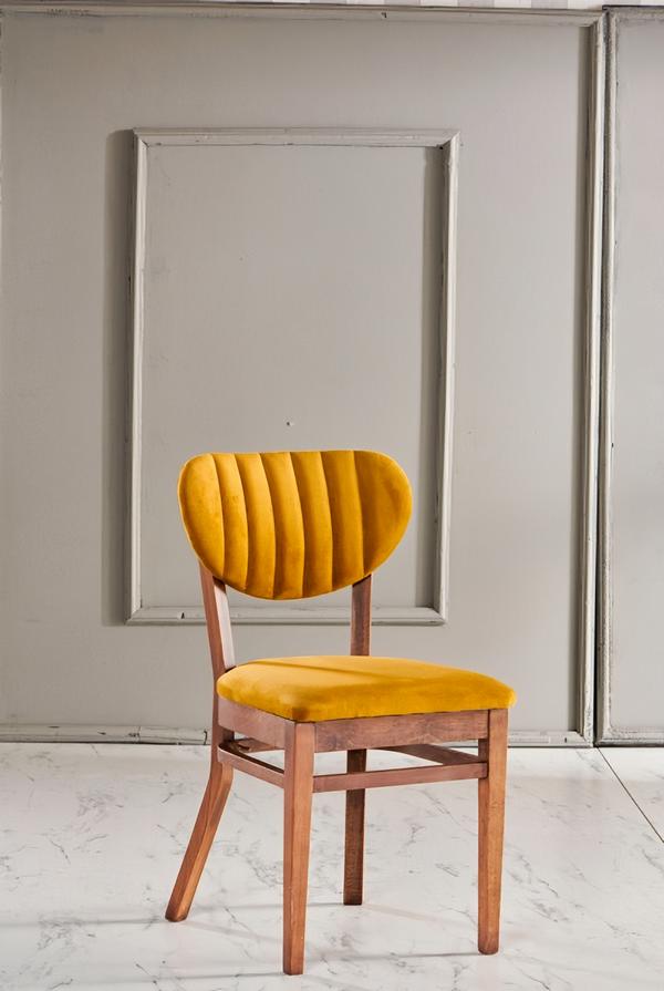 Luxury dining chair green armchair seat dining chairs wood modern