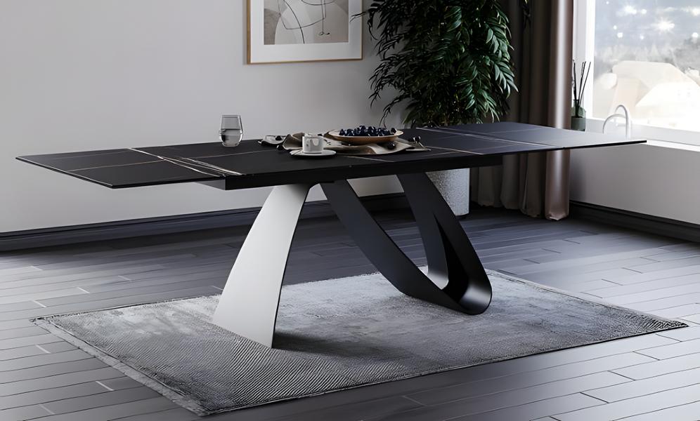 Modern Table Dining Table White Table Dining Room Living Room Luxury Design Tables