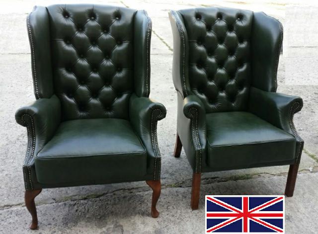 Armchair Chesterfield Leather Armchair Armchair Textile Leather Couch Sofa IN STOCK!