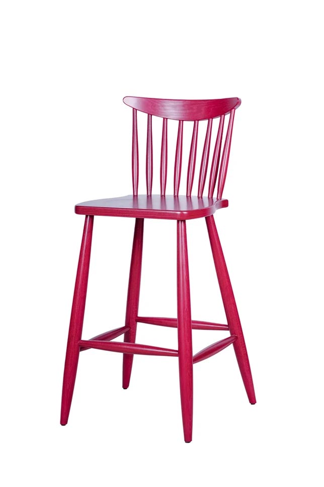 Modern Wooden Design Chair Pink Wood Dining Luxury Furniture