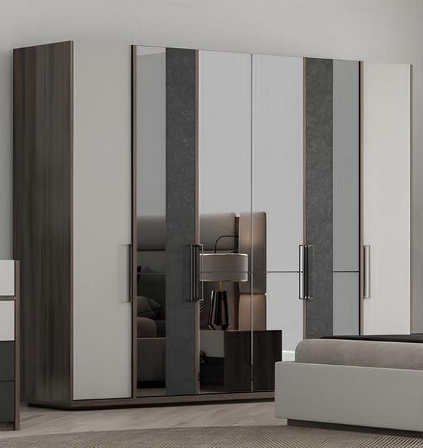 Wardrobe Bedroom cabinet Closet Fitted wardrobe with mirror