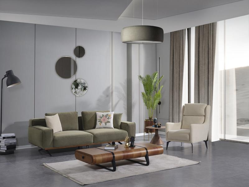 Living room furniture set, sofa set, sectional sofa, furniture 3+1.