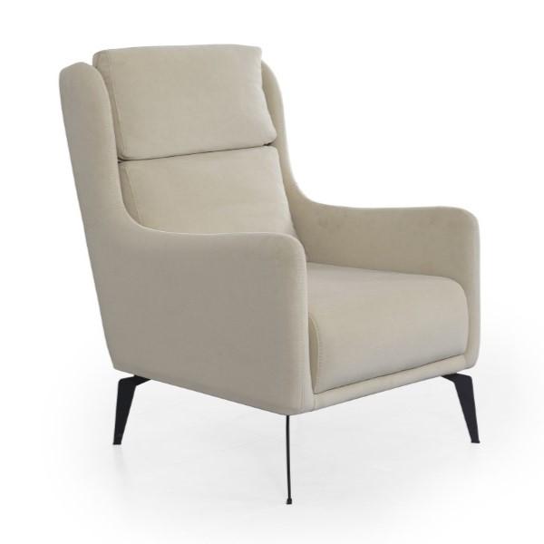 Cushion lounge chair furniture single seat club seating fabric couches