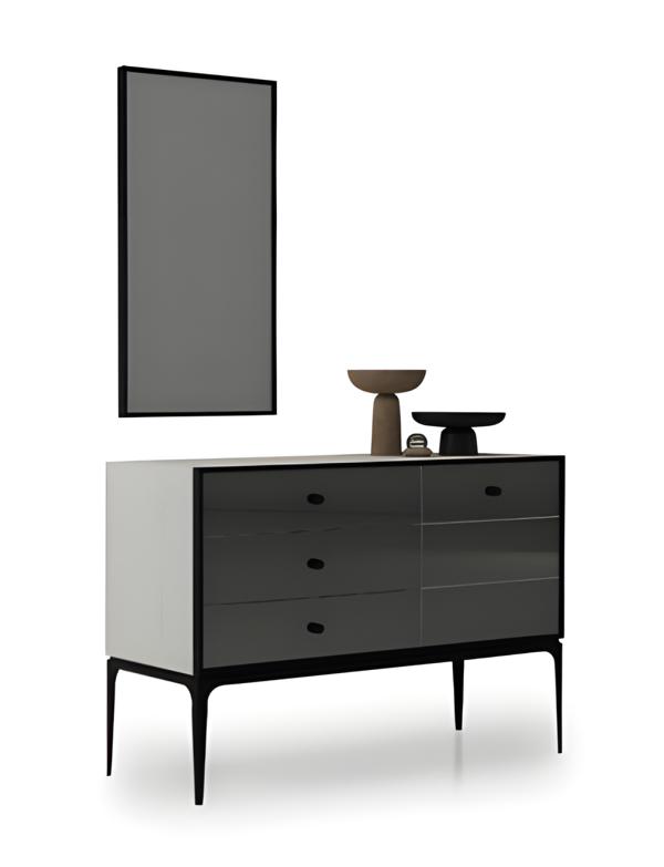 Functional White Vanity Elegant Bedroom Furniture Chest New