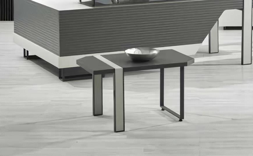 Designer coffee table gray side table coffee table wood study room