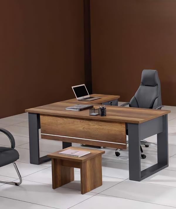 Home office set desk workspace dresser coffee table wood