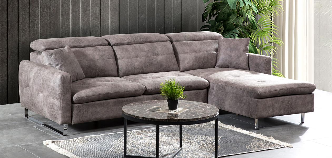 Corner sofa upholstered lounge design sofa couch 270x180