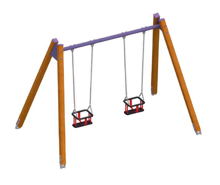 Swing balance seesaw rocking device recreation area rocking animal outdoor seesaw children