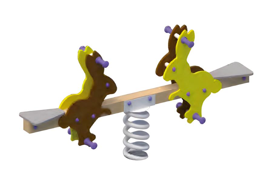 Double swing seesaw rocking device seesaw rocking swing children\'s seesaw playground seesaws