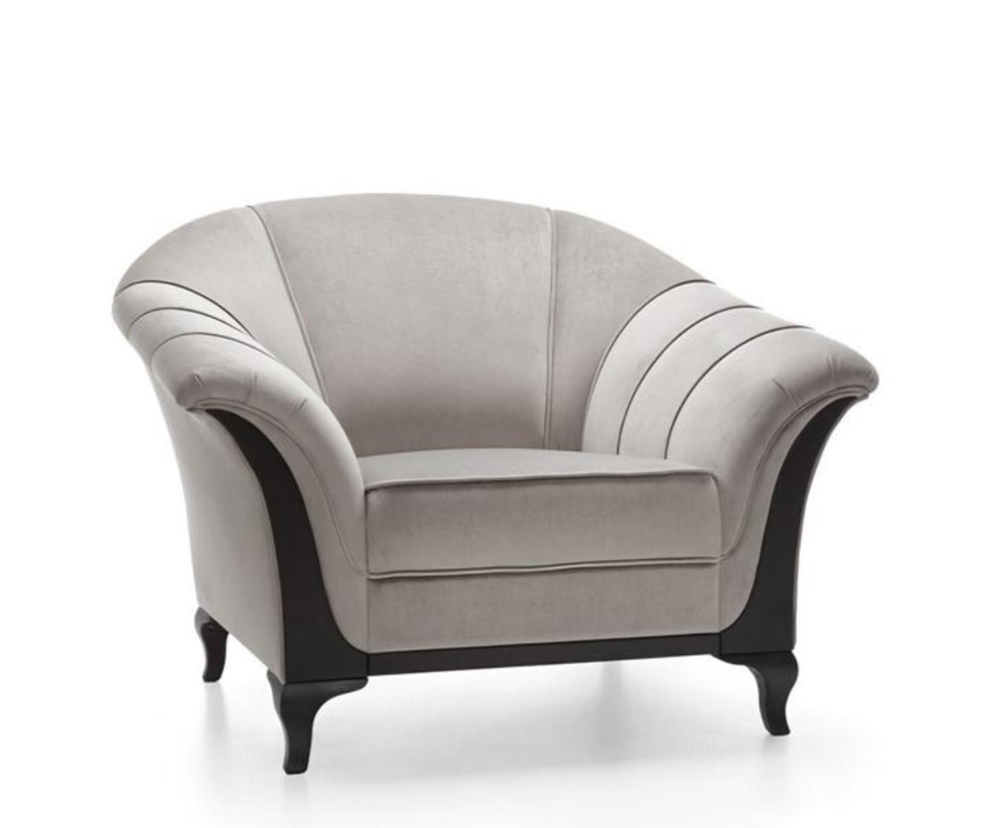 Armchair, upholstered chair, recliner, fabric chair, seating furniture.