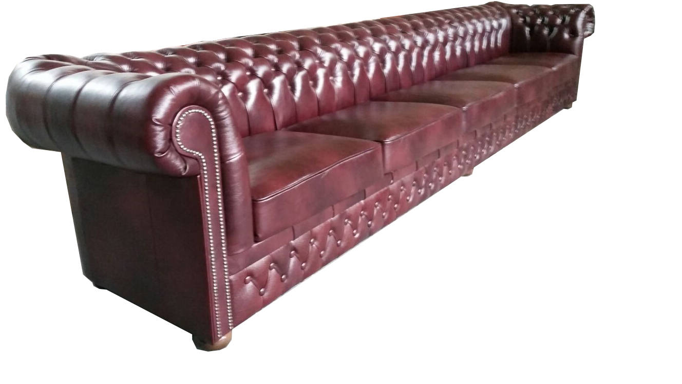 Chesterfield Sofa 8-Seater XXL Upholstered Designer Couches Sofa Set SOFA SL 7
