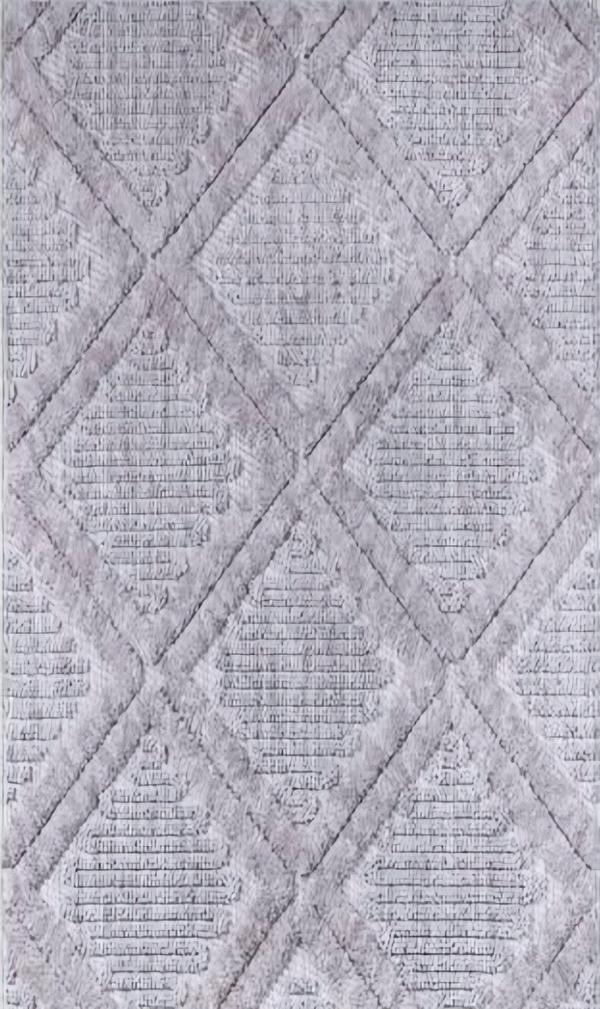 Living room rug carpet blue diamond mottled pattern short pile pastel