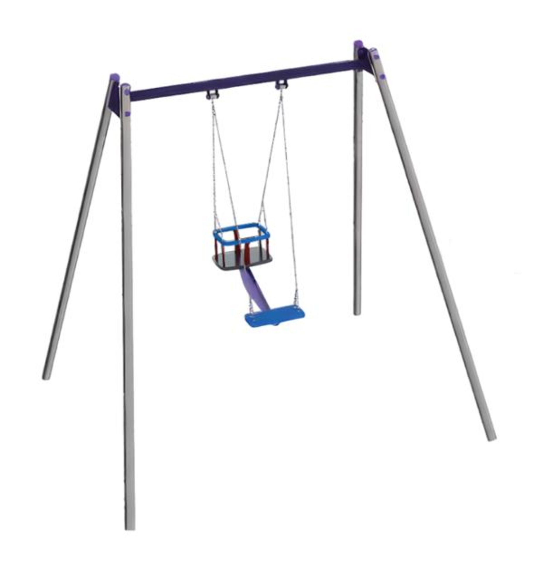 Swinging area nest swing rubber swing double swing children\'s swing children\'s park