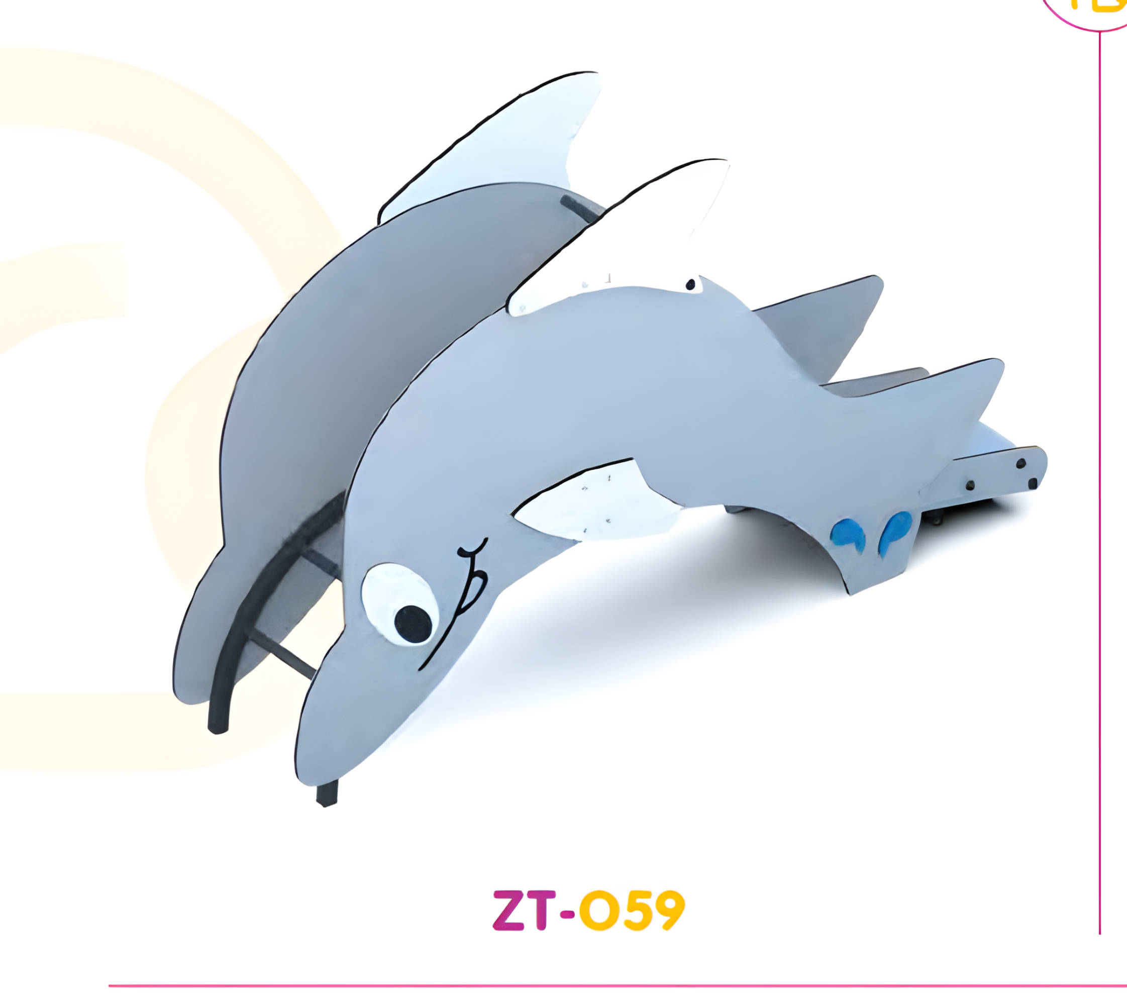 Playground Hideout Slide Tower Climbing Pole Play Bridge Climbing Course